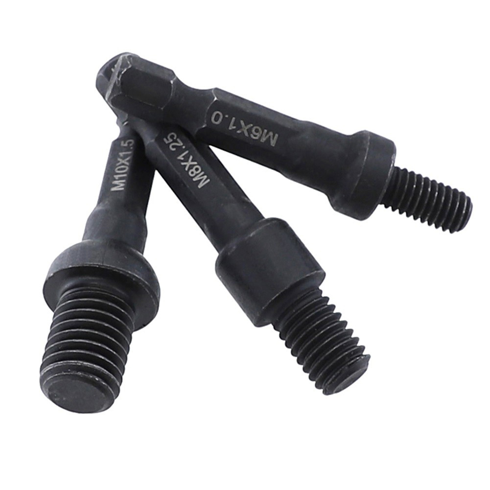 Power Tools Lowes - 3Pcs Socket Adapter M6/M8/M10 Cr-Mo Self-Tapping