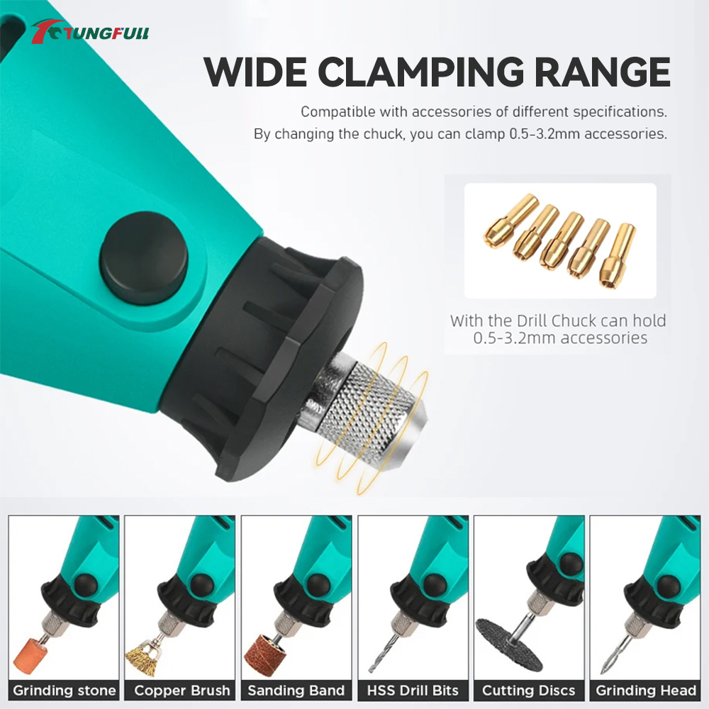 TUNGFULL Mini Electric Grinder - Power Tools Icon 评论和价格