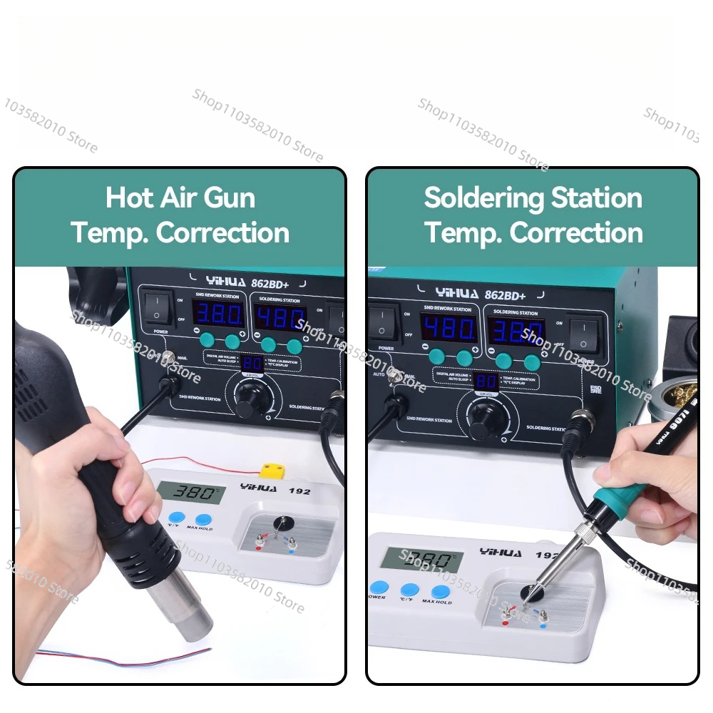 YIHUA 862BD+ Hot Air Gun Solde - Power Tools Used In Welding 评论和价格