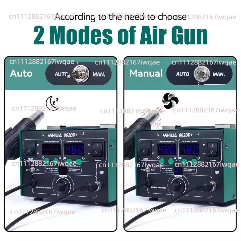 YIHUA 862BD+ Hot Air Gun Solde - Power Tools Used In Welding 评论和价格