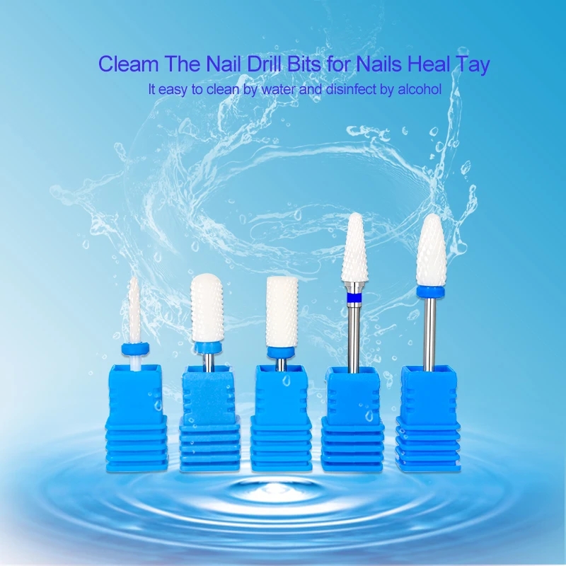5 PCS/Set Ceramic Nail Drill B - Power Tools Icon 评论和价格