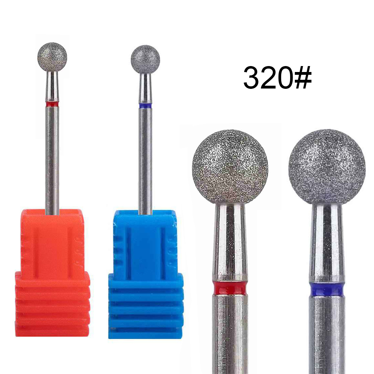 1/2/4Pcs Diamond Nail Drill Bi - Power Tools Icon 评论和价格